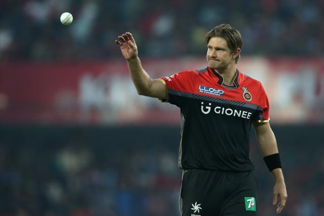 Shane Watson conceded 17 runs in his first over as RCB started off poorly against Kings XI Punjab with the ball. (BCCI) Shane Watson conceded 17 runs in his first over as RCB started off poorly against Kings XI Punjab with the ball. (BCCI)