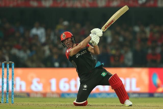 AB de Villiers slammed 58 runs in his last 15 balls as RCB reached a competitive total. (BCCI) AB de Villiers slammed 58 runs in his last 15 balls as RCB reached a competitive total. (BCCI)