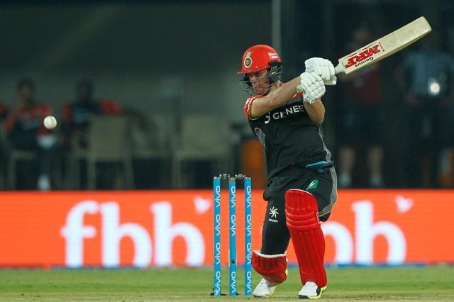 AB de Villiers held the key after Royal Challengers Bangalore lost three quick wickets. (BCCI)