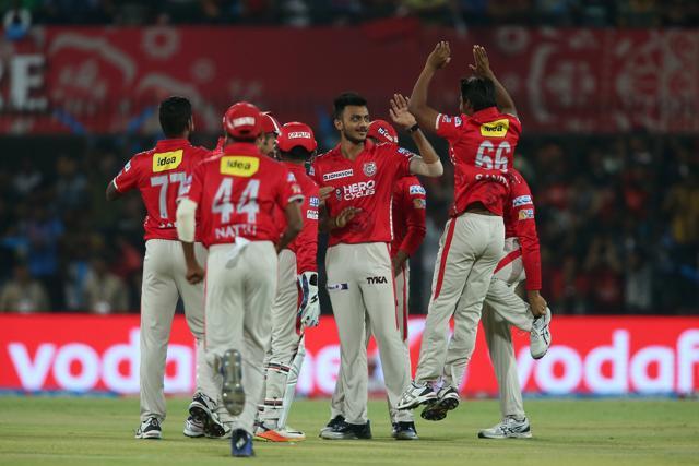 Axar Patel struck in his first over as he removed Shane Watson for 1. (BCCI) Axar Patel struck in his first over as he removed Shane Watson for 1. (BCCI)