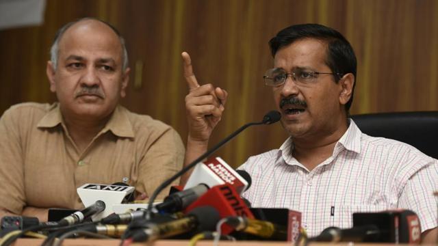 Delhi chief minister Arvind Kejriwal and his deputy Manish Sisodia (HT FILE PHOTO) Delhi chief minister Arvind Kejriwal and his deputy Manish Sisodia (HT FILE PHOTO)