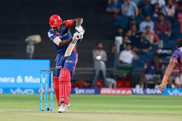 Sanju Samson and Sam Billings shared a 50-run stand for the second wicket as Delhi Daredevils made a good start against Rising Pune Sueprgiant. (BCCI)