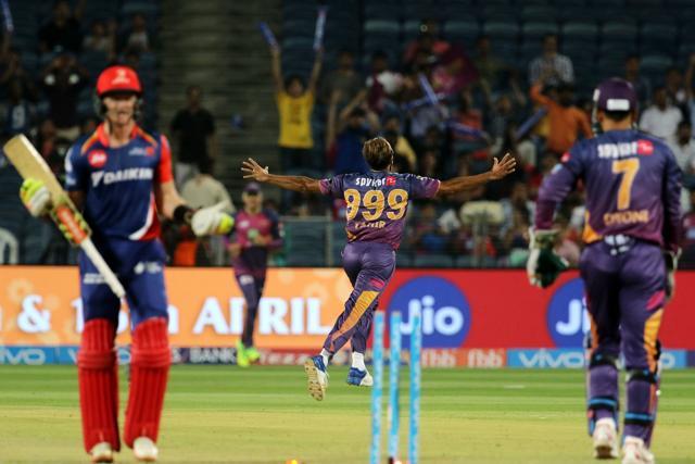 Imran Tahir became the leading wicket-taker in the 2017 Indian Premier League after he dismissed Sam Billings. (BCCI) Imran Tahir became the leading wicket-taker in the 2017 Indian Premier League after he dismissed Sam Billings. (BCCI)