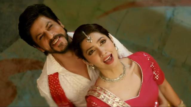 Mahira Khan from Pakistan with Shahrukh Khan in Raees. (YouTube) Mahira Khan from Pakistan with Shahrukh Khan in Raees. (YouTube)