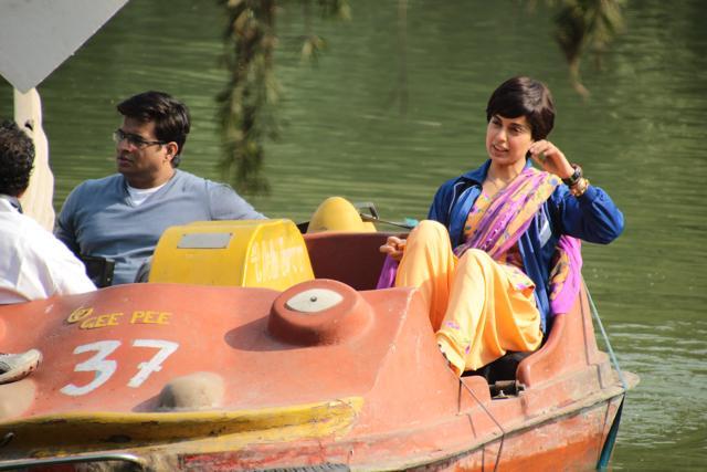 A still from the song, Old School Girl, which was part of Tanu weds Manu Returns. A still from the song, Old School Girl, which was part of Tanu weds Manu Returns.