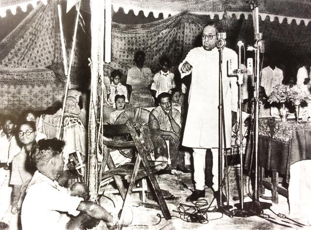 New Delhi, 2 May 1950: Ambedkar attacking the concept of god and lauding Buddhism in a speech delivered on Buddha Jayanti. (From the collection of Vijay Surwade) New Delhi, 2 May 1950: Ambedkar attacking the concept of god and lauding Buddhism in a speech delivered on Buddha Jayanti. (From the collection of Vijay Surwade)