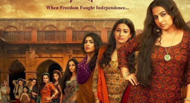 Film poster of Begum Jaan. (HT Photo)