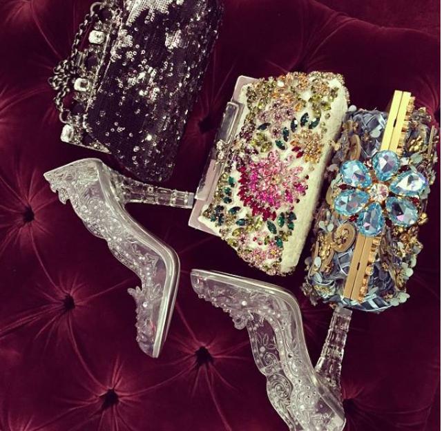 Hunt for small decorative handbags such as box clutches and minaudières. (Photo: Facebook)