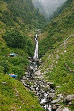 Bhagsu Waterfall near McLeod Ganj, the residence town of Dalai Lama in Dharamshala. (Istock) Bhagsu Waterfall near McLeod Ganj, the residence town of Dalai Lama in Dharamshala. (Istock)