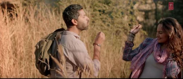 Purab Kohli and Sonakshi Sinha in a still from Noor.