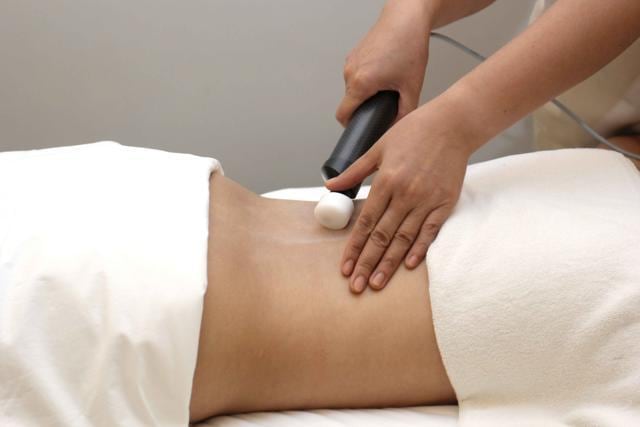 A matrix rhythm therapy session at The Palms Spa.