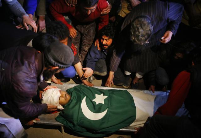 Sajad Hussain Sheikh was shot dead in Srinagar’s Batmaloo suburb when security forces were trying to disperse a group of stone-throwing protesters. (Waseem Andrabi/Hindustan Times) Sajad Hussain Sheikh was shot dead in Srinagar’s Batmaloo suburb when security forces were trying to disperse a group of stone-throwing protesters. (Waseem Andrabi/Hindustan Times)