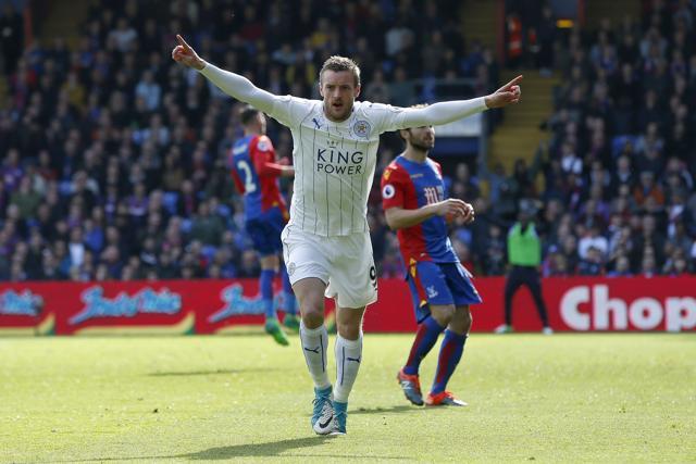 Leicester City squandered a two-goal advantage against Crystal Palace as they suffered a jolt ahead of their crucial game against Atletico Madrid. (AFP) Leicester City squandered a two-goal advantage against Crystal Palace as they suffered a jolt ahead of their crucial game against Atletico Madrid. (AFP)