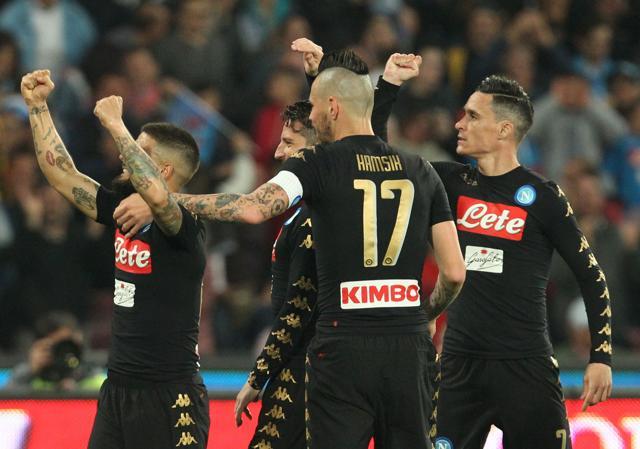 Napoli will be aiming to consolidate second spot in the Serie A after AS Roma were held to a 1-1 draw by Atalanta. (AFP) Napoli will be aiming to consolidate second spot in the Serie A after AS Roma were held to a 1-1 draw by Atalanta. (AFP)