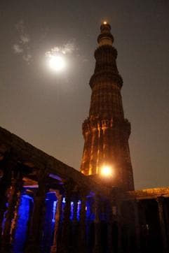 ABOUT THE MONUMENT: Built in 1193 AD by Qutab-ud-din Aibak, a 72.5 metre high tower of victory in red and buff standstone, Qutub Minar is an architectural delight. It houses India’s first mosque, Quwwat-ul-Islam Mosque and a seven metre high iron pillar. The construction that was started by the first Muslim-ruler of Delhi in 1200 AD was completed by Firoz Shah Tughlak, who built the fifth and the last storey. Source: Delhi Tourism, UNESCO. ABOUT THE MONUMENT: Built in 1193 AD by Qutab-ud-din Aibak, a 72.5 metre high tower of victory in red and buff standstone, Qutub Minar is an architectural delight. It houses India’s first mosque, Quwwat-ul-Islam Mosque and a seven metre high iron pillar. The construction that was started by the first Muslim-ruler of Delhi in 1200 AD was completed by Firoz Shah Tughlak, who built the fifth and the last storey. Source: Delhi Tourism, UNESCO.