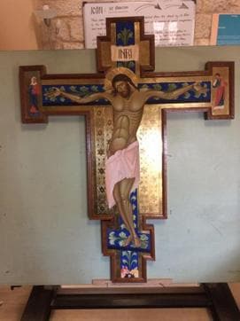 An artefact from the collection of the Icon Workshop. (bethlehemiconcentre.org)