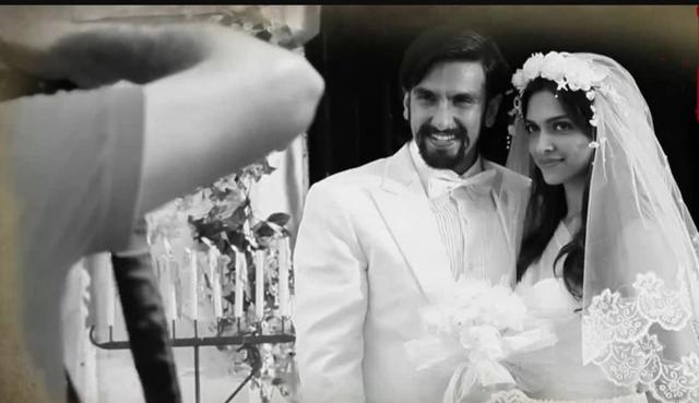 Deepika Padukone and Ranveer Singh in a still from Finding Fanny.