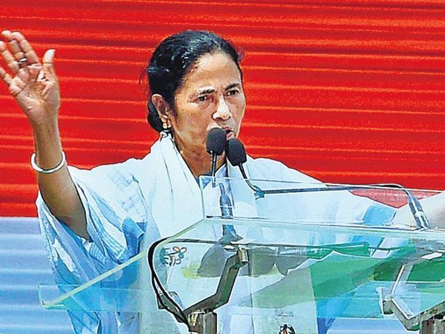 Mamata Banerjee has maintained that the Narada sting operation was a political conspiracy by the opposition to destabilise her government. (HT Photo) Mamata Banerjee has maintained that the Narada sting operation was a political conspiracy by the opposition to destabilise her government. (HT Photo)