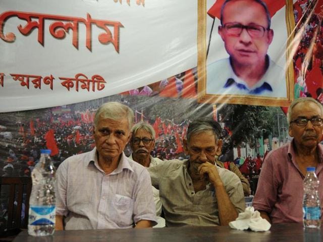 A meeting of Maoist leaders that took place in Kolkata in August 2016. But it did not carry the banner of any ultra Left group. (HT Photo) A meeting of Maoist leaders that took place in Kolkata in August 2016. But it did not carry the banner of any ultra Left group. (HT Photo)