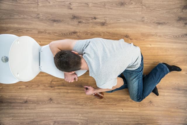 Nausea and vomiting could be a sign of a liver disease. Nausea and vomiting could be a sign of a liver disease.