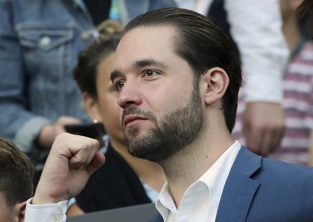 Alexis Ohanian, fiance of Serena Williams, watches Serena play her sister, Venus, in the women's singles final at the Australian Open tennis championships in Melbourne (AP) Alexis Ohanian, fiance of Serena Williams, watches Serena play her sister, Venus, in the women's singles final at the Australian Open tennis championships in Melbourne (AP)