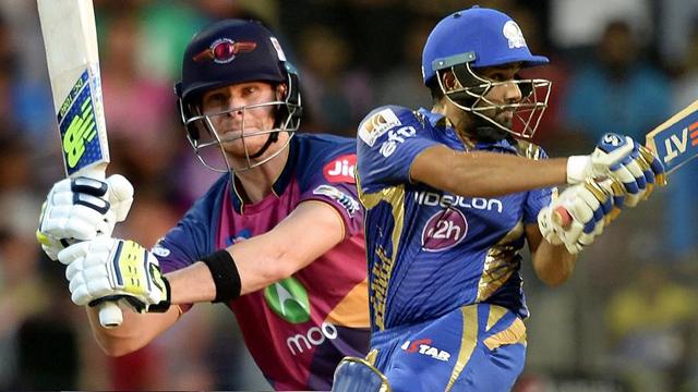 Rising Pune Supergiant skipper Steve Smith has been in form while Mumbai Indians captain Rohit Sharma has been struggling this IPL season with an aggregate of just 59 from the six innings he has played so far. (HT Photo) Rising Pune Supergiant skipper Steve Smith has been in form while Mumbai Indians captain Rohit Sharma has been struggling this IPL season with an aggregate of just 59 from the six innings he has played so far. (HT Photo)