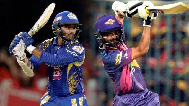 Mumbai Indians opener Parthiv Patel and Rising Pune Supergiant opener Ajinkya Rahane have not been consistent in giving their respective sides the solid start so far. They will be looking to make amends in the match on Monday. (HT Photo) Mumbai Indians opener Parthiv Patel and Rising Pune Supergiant opener Ajinkya Rahane have not been consistent in giving their respective sides the solid start so far. They will be looking to make amends in the match on Monday. (HT Photo)