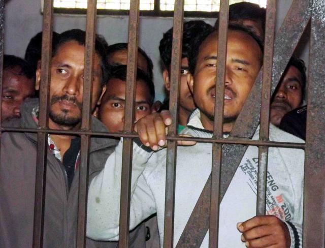 Tom Adhikary after his arrest in 2014. (HT Photo)