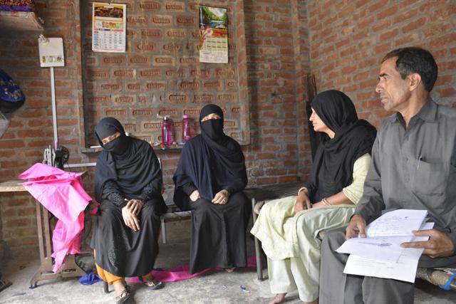 With the Bharatiya Janata Party leaders taking up the issue of triple talaq during UP assembly elections, the sisters decided to write to Yogi Adityanath for help. (Sakib Ali /HT Photo) With the Bharatiya Janata Party leaders taking up the issue of triple talaq during UP assembly elections, the sisters decided to write to Yogi Adityanath for help. (Sakib Ali /HT Photo)
