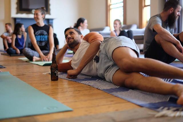 The Beer Yoga Craze Has Gone International - DoYou