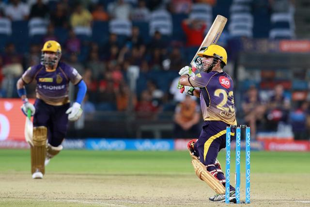 Gautam Gambhir and Robin Uthappa’s magnificent 158-run stand helped KKR to a seven-wicket win over RPS. (BCCI)