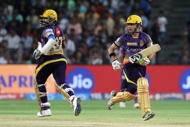 Robin Uthappa and Gautam Gambhir shared a magnificent partnership. (BCCI) Robin Uthappa and Gautam Gambhir shared a magnificent partnership. (BCCI)