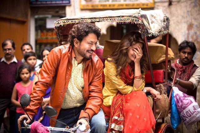 Irrfan and Saba play husband and wife in the film.