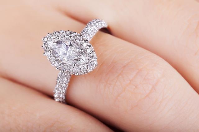 Choice of a Marquise-shaped diamond shows you are innovative. (Shutterstock) Choice of a Marquise-shaped diamond shows you are innovative. (Shutterstock)