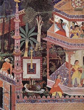Mughal miniatures of Dastan-e-Amir Hamza, a Dastangoi muse (Wikimedia Commons) Mughal miniatures of Dastan-e-Amir Hamza, a Dastangoi muse (Wikimedia Commons)