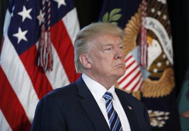 President Donald Trump will complete his 100 days in office on April 29. (AP File Photo)