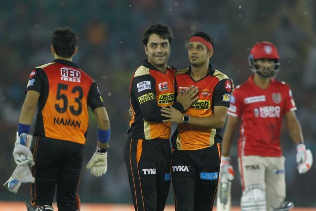 Siddarth Kaul picked up two wickets as Sunrisers Hyderabad secured their first away win in the 2017 Indian Premier League. (BCCI)