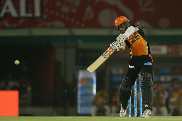 Kane Williamson neared a fifty as Sunrisers Hyderabad reached 200. (BCCI) Kane Williamson neared a fifty as Sunrisers Hyderabad reached 200. (BCCI)