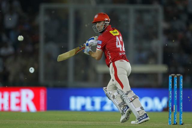 Shaun Marsh continued to fight for Kings XI Punjab with a gritty knock. (BCCI)