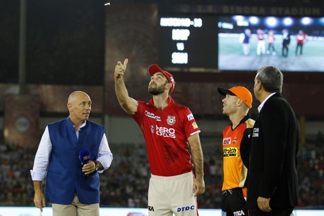 Kings XI Punjab won the toss and chose to bowl vs Sunrisers Hyderabad. (BCCI)