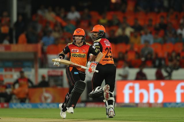 David Warner and Shikhar Dhawan have been in good form at the top for Sunrisers Hyderabad. (BCCI)