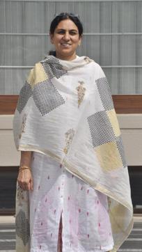 Panchkula mayor Upinder Kaur. (Sant Arora/HT Photo) Panchkula mayor Upinder Kaur. (Sant Arora/HT Photo)