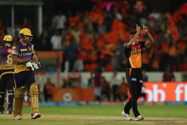 Sunrisers Hyderabad secured a 48-run win over Kolkata Knight Riders at Uppal. (BCCI)