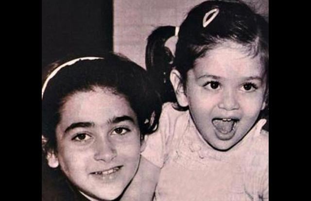 (L-R) The Kapoor sisters, Karishma and Kareena Kapoor, sharing a fun moment. (L-R) The Kapoor sisters, Karishma and Kareena Kapoor, sharing a fun moment.