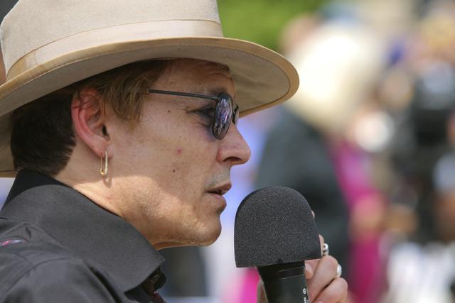 Actor Johnny Depp speaks at a rally opposing Arkansas' upcoming executions, which are set to begin again. (AP) Actor Johnny Depp speaks at a rally opposing Arkansas' upcoming executions, which are set to begin again. (AP)