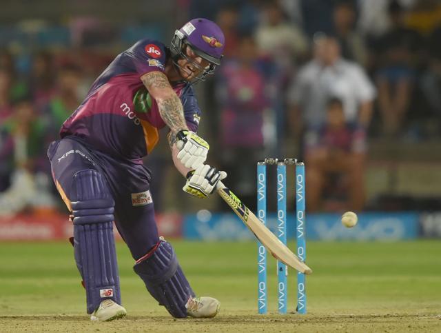 Ben Stokes scored his maiden IPL century to guide Rising Pune Supergiant to a comfortable victory over Gujarat Lions. (AFP) Ben Stokes scored his maiden IPL century to guide Rising Pune Supergiant to a comfortable victory over Gujarat Lions. (AFP)