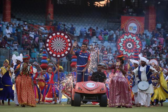Delhi Daredevil captain Zaheer Khan during the opening ceremony at the Feroz Shah Kotla on April 15. (BCCI) Delhi Daredevil captain Zaheer Khan during the opening ceremony at the Feroz Shah Kotla on April 15. (BCCI)