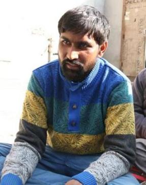 Harjinder Singh (28) husband of Kulwinder Kaur died under mysterious circumstances in Malout. (HT File Photo)