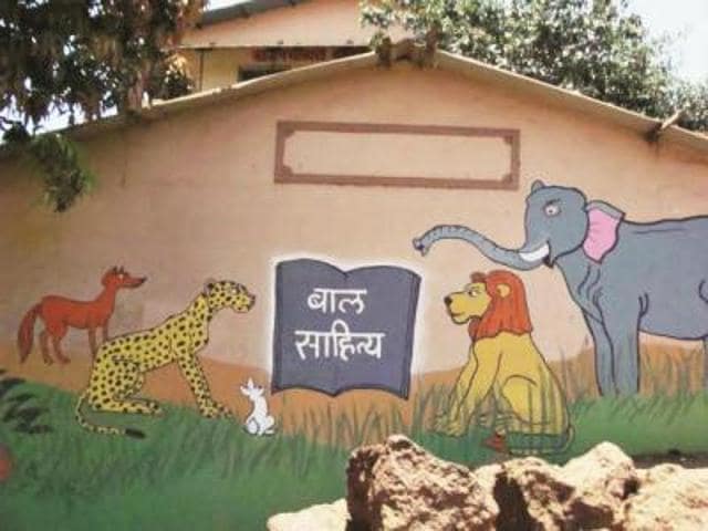 While most of the books on display will be in Marathi, the state plans to acquire books in English and Hindi soon. (HT) While most of the books on display will be in Marathi, the state plans to acquire books in English and Hindi soon. (HT)