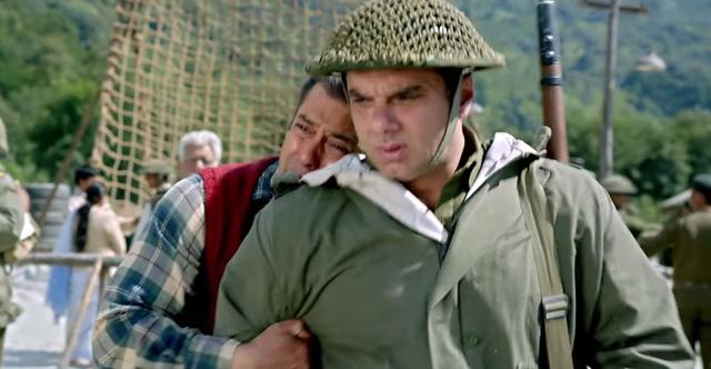 Salman and Sohail in a scene from the film.
